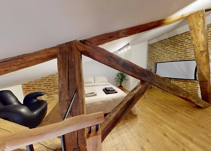 Loft D Exception Hyper-centre Unesco Lägenhet *